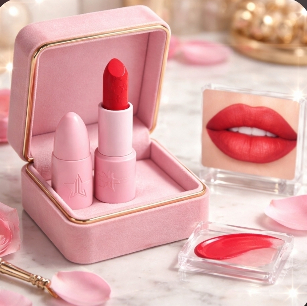 Jeffree Star Velvet Trap Lipstick Color Cherry Soda